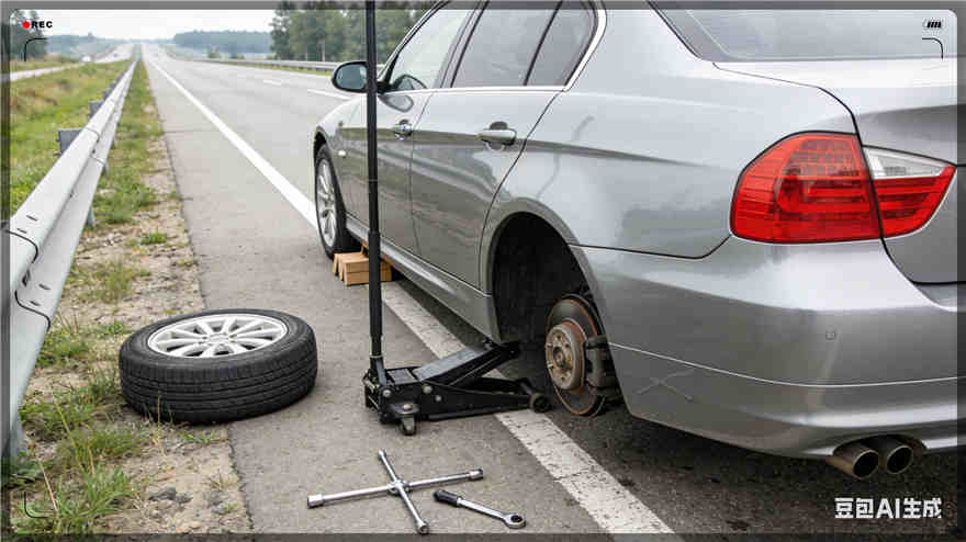盐田区爆胎道路救援-汽车换备胎