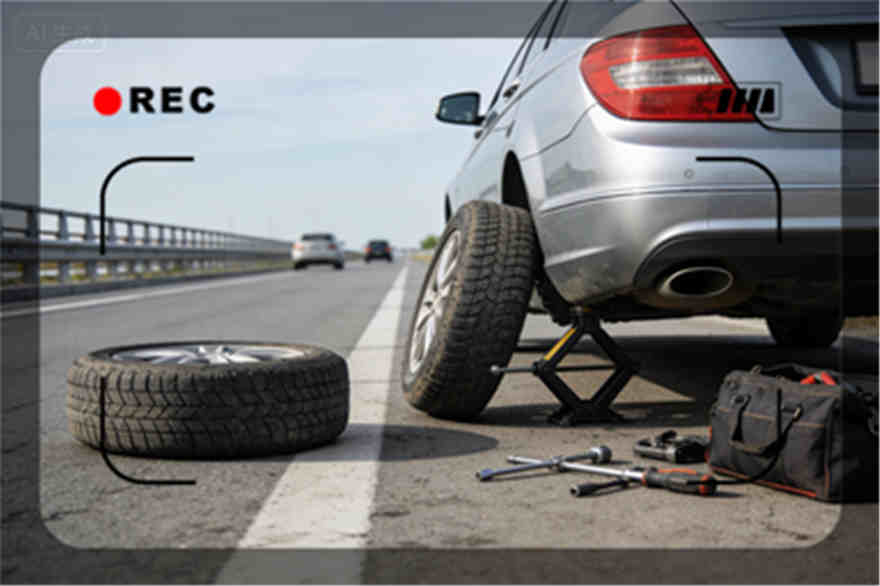 盐田区高速公路爆胎-汽车换轮胎